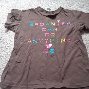 Girl scouts brownie shirt